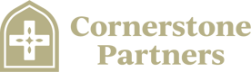 Cornerstone Partners Logo Horizontal - Gold