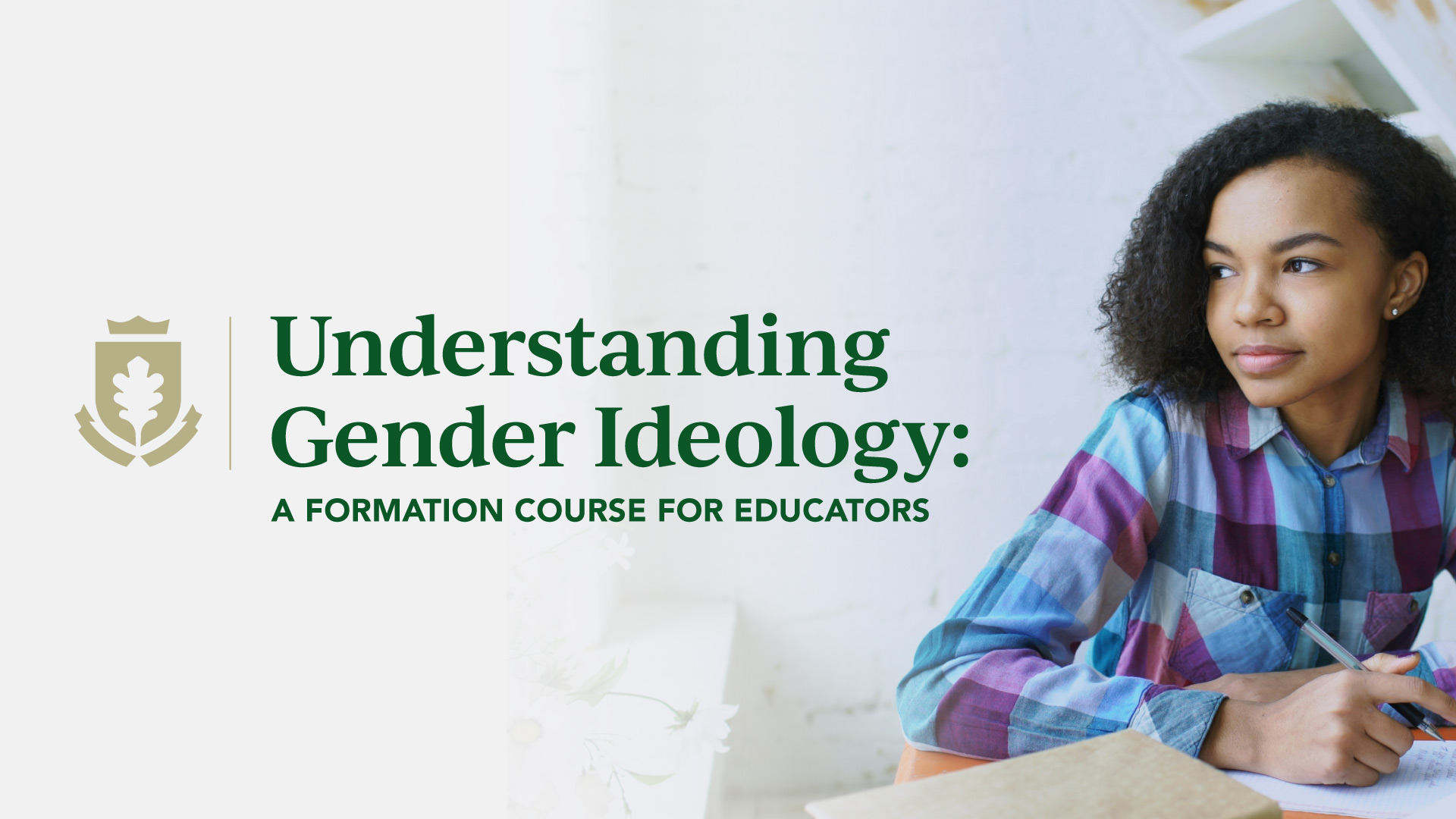 Understanding Gender Ideology Main Course Graphic