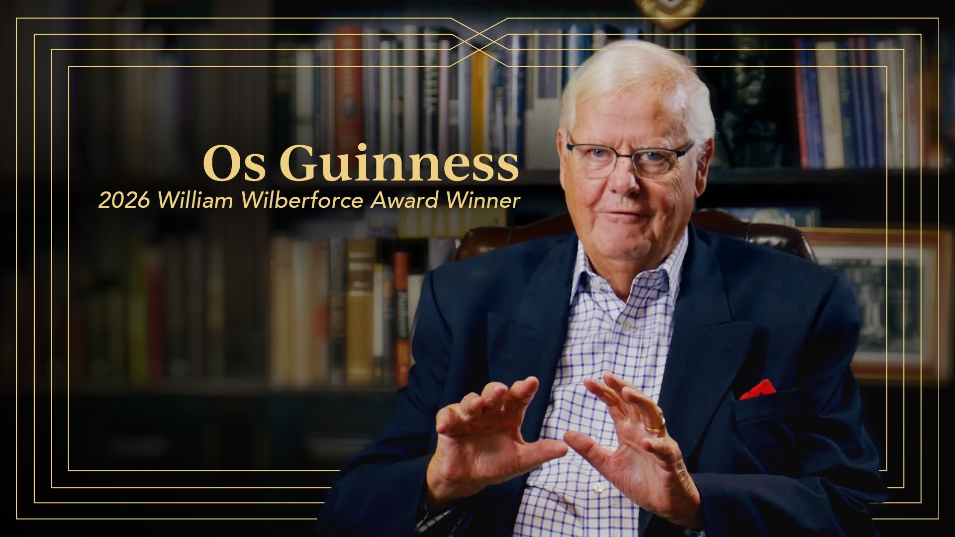 Christian Thought Leader Honored with 38th Annual Wilberforce Award from The Colson Center